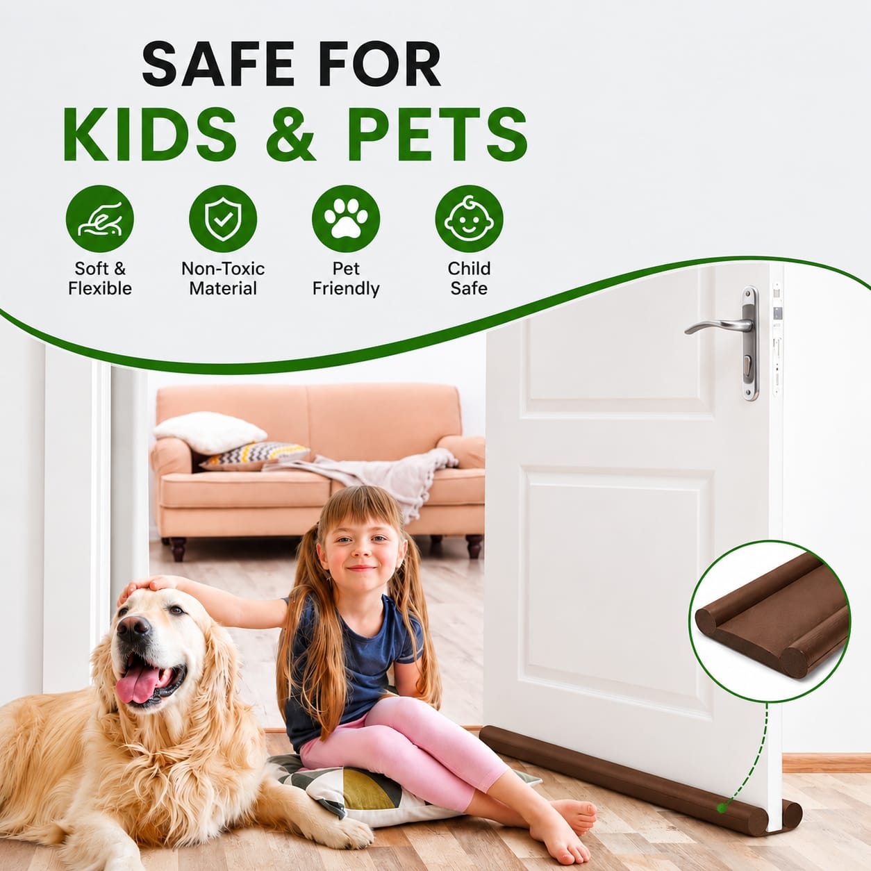 Door Seal Strip Gap Filler