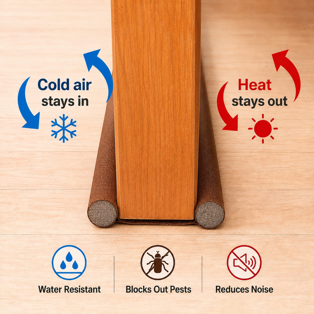 Door Seal Strip Gap Filler