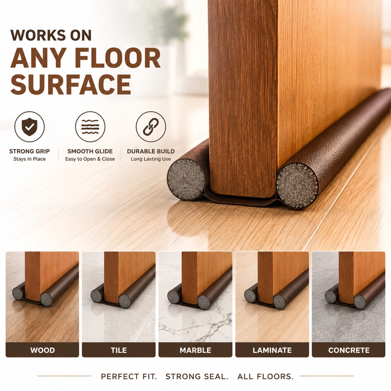Door Seal Strip Gap Filler